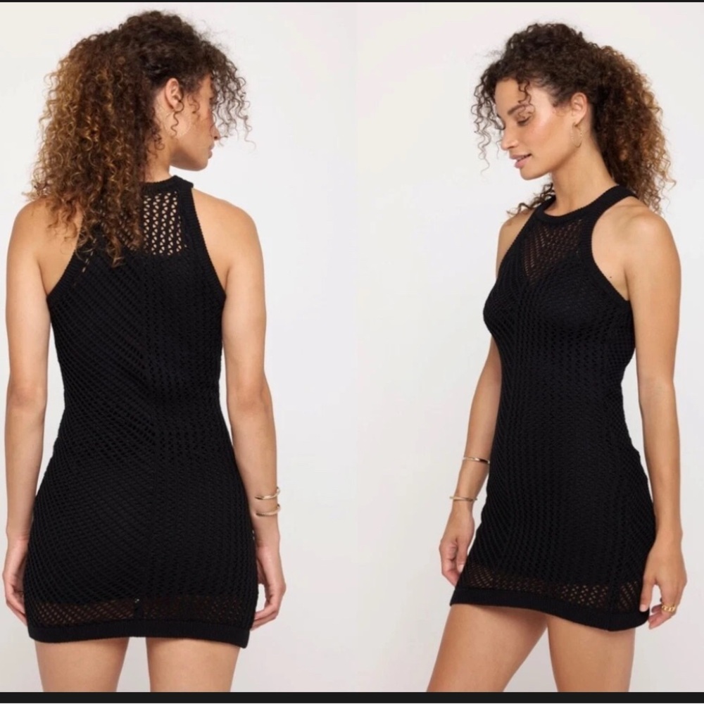 Spiritual Gangster Kinsley Sleeveless Removable Lining Crochet Dress, XS, NWT